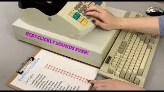 [ASMR] CASH REGISTER & KEYBOARD TINGLES!! (Extreme Clicky Sounds)