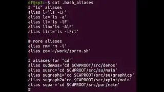 Ubuntu Linux: Aliases & Hidden Files