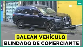 Balean vehículo blindado de comerciantes chinos en Santiago: Les robaron cerca de $100 millones