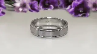 Bespoke Men&rsquo;s Platinum Wedding Bands: Artisan Craftsmanship