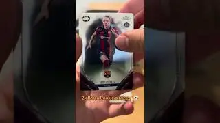 x2 FC Barcelona rookie players✨⚽️ #topps #fifa #toppschrome #football #soccercards #fcbarcelona #wom
