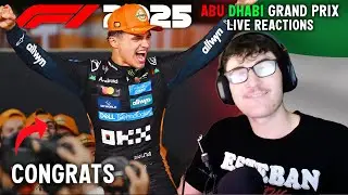 Lando Norris becomes the World Champion... | F1 Abu Dhabi GP Reactions