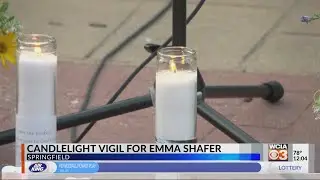 Hundreds show up for vigil honoring Emma Shafer