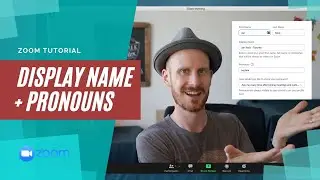 Change your Display Name and Pronouns on Zoom