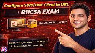 Configure YUM/DNF client-side repository using URL | RHCSA EXAM ON RHEL 9