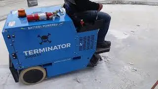Marcite and coating removals on a pool.
