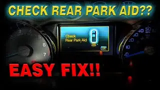 Предупреждение о парковке сзади исправлено Ford Super Duty 2011-2016 гг. — датчики заднего хода