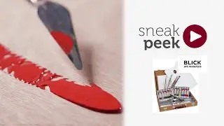 Sneak Peek, featuring Dick Blick Paints and Studio Brush Markers