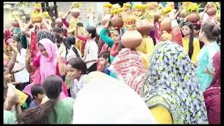 महिला कलश यात्रा//व्यास जी श्री चैतन्य जी महाराज//ADM GROUP//#music #live