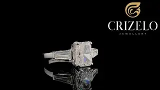 White Gold Rings Collections | Designer White Gold Diamond Rings | Crizelo Rings | Crizelo Jewllery