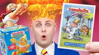 Opening The Grossest Trading Cards! (Garbage Pail Kids)