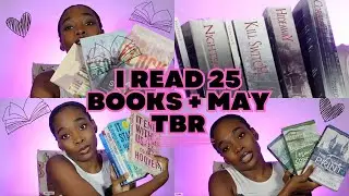 MAY TBR LIST 📚 + I READ 25 BOOKS IN 2022 - 2023 !! ❤️ (Review Included)