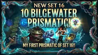 I finally hit a Prismatic Trait in Set 16. (10 Bilgewater)