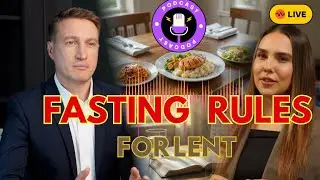 Fasting Rules- Lent #jdd #prayer #bible #viral #jesus #religious #fasting #lent #podcast #food #god