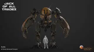 Solo Game Dev - Meet Buddy the Mech