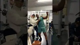 Ama Balde en plein forme avec son coach🇲🇦