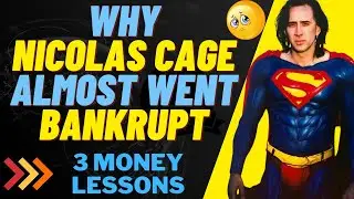 When Nicolas Cage Almost Went Bankrupt   😲  3 Money Lesson To Learn 👌