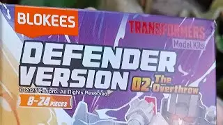 Unboxing Blokees Defender Version Transformers