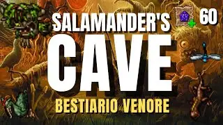 Tibia: Hunt Besti&aacute;rio Salamanders, Emerald Damselfly e Swampling | Ca&ccedil;ada na Salamanders Cave #tibia