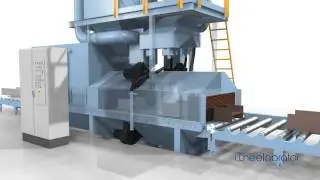 WHEELABRATOR GROUP - Rollbahn Strahlanlage