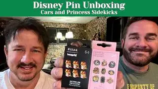 Disney Pin Unboxing Cars and Princess Sidekicks #disney #disneypins #pinunboxing #unboxing #cars