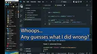 Making a SPA in a single HTML file with Vanilla JavaScript: Chapter Three -- Setting up the Server