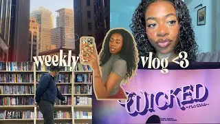 weekly vlog♡ (Wicked: For Good!, Thanksgiving, grwm for an audition, date day)