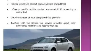 Reliable Kerala taxi service of Kerala Travel Cabs