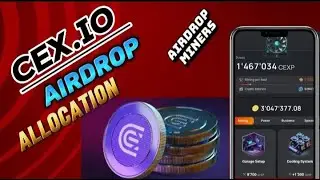 Cex.io Airdrop Allocation | How To Know Your CEXP TOKEN Allocation