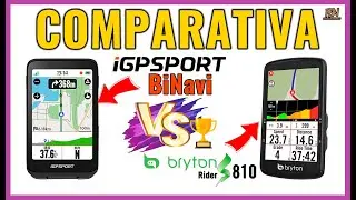 IGPSPORT BINAVI O BRYTON S810 ¿CUAL ES MEJOR?LA MEJOR COMPARATIVA DE ESTOS DOS CICLOCUMPUTADORES GPS