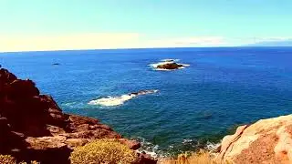 Tenerifa. Adeje. Playa La Caleta. 12 30 2025 r.Тенерифе. Адехе.  Плайя Ла Калета.  30  декабря 2025