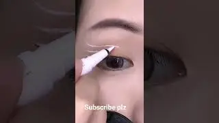 Eyeliner Pencil Tutorial for Beginners | Easy, Smooth & Natural Eye Liner#makeuptutorial #shortsfeed