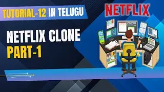 Netflix Clone in Telugu &ndash; Part 1 | Home Page UI Design using HTML & CSS | Responsive Layout