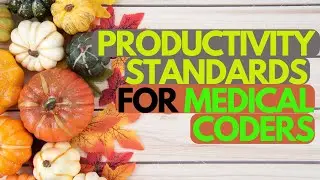 PRODUCTIVITY STANDARDS FOR MEDICAL CODERS