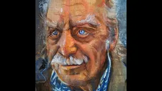 Manolis Glezos &Mu;&alpha;&nu;ώ&lambda;&eta;&sigmaf; &Gamma;&lambda;έ&zeta;&omicron;&sigmaf; Classical Portrait Painting by Tamar Levi