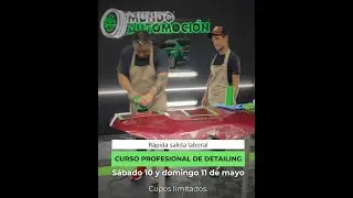 Presentation and summary of the auto detailing course