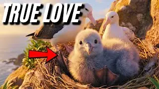 Albatroses Start a Family and Have a Baby| Animal Love Story