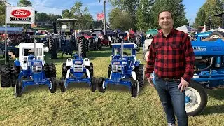 1970s Big Power Ford 9000 and 9600 Tractors in 64th Scale Diecast by SpecCast