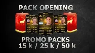 FIFA 15 I PACK OPENING I PROMO 15 K / 25 K / 50 K