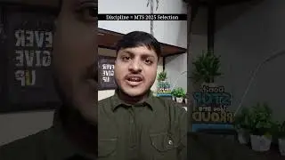 SSC MTS 2025 motivation | Discipline | DK Agrawal