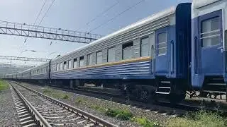 Поезд №007Р &laquo;Алматы-Саратов&raquo;