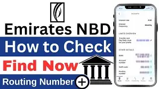 How to Check Routing Number on Emirates NBD Bank Mobile App in 1 Minute