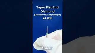 Taper Flat End Bur | Diamond Dental Bur