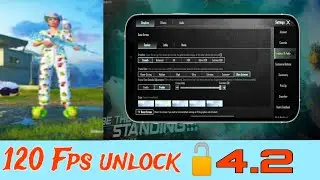 120 Fps unlock 🔓 without shizuku 4.2 PUBG Mobile New update No File No Config No Ban 💯💪🔥