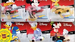 DISNEY HOT WHEELS CHARACTER CARS!!! We play, show and tell with this cool collectors set!