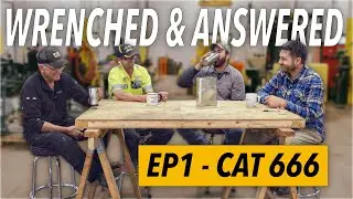 За реставрацией Caterpillar 666 | Wrenched & Answered, Эпизод 1