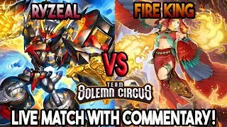 Ryzeal Vs Fire King Kashtira Yu-Gi-Oh! Locals Feature Match | Live Duel