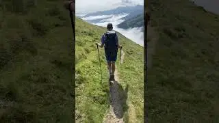 STAGE 23 of our #Pyrenees #GR10 trip: above the clouds, walking #refugedeloule to #saintlarysoulan