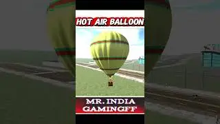 indian bike driving 3d game HOT AIR BALLOON new cheat code😱 #youtubeshorts #shortsfeed