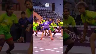 Brilliant Tackle for TAMILNADU Girls 💥 | #live #livesports #kabaddibaseindia #kabaddi